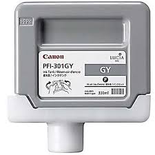 Canon PFI-302GY Gray Standard Yield Wide Format Inkjet (330 ML) (2217B001AA)