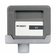 Compatible Canon PFI-302GY Gray Standard Yield Wide Format Inkjet (330 ML) (2217B001AA)