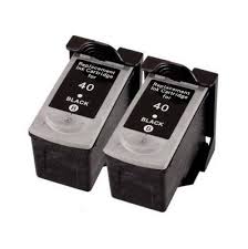 Compatible Canon PG-40 Black Inkjet (2/PK-329 Page Yield) (0615B013)