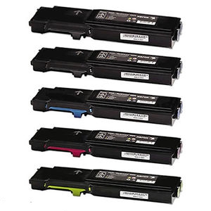 Compatible Xerox Phaser 6600/WC-6605 Toner Cartridge Combo Pack (2-BK/1-C/M/Y) (106R02242B1CMY)
