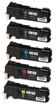 Compatible Xerox Phaser 6500 Toner Cartridge Combo Pack (2-BK/1-C/M/Y) (106R01592B1CMY)