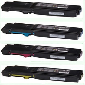 Compatible Xerox Phaser 6600/WC-6605 Toner Cartridge Combo Pack (BK/C/M/Y) (106R0224MP)