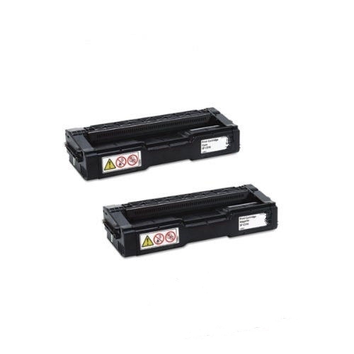 Compatible Ricoh Aficio SP-C220/240 Black Toner Cartridge (2/PK-2000 Page Yield) (TYPE 220) (4060462PK)