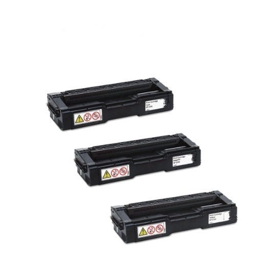 Compatible Ricoh Aficio SP-C220/240 Black Toner Cartridge (3/PK-2000 Page Yield) (TYPE 220) (4060463PK)