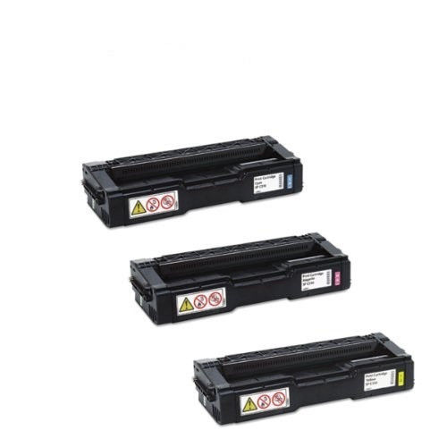 Compatible Ricoh Aficio SP-C231/242/310/320 Toner Cartridge Combo Pack (C/M/Y) (TYPE C310HA) (40647CMY)