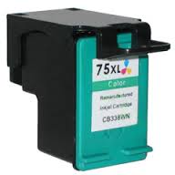 Compatible HP NO. 75XL Tri-Color Inkjet (520 Page Yield) (CB338WN)