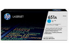 HP LaserJet Enterprise 700 Color MFP M775 Cyan Toner Cartridge (16000 Page Yield) (NO. 651A) (CE341A)