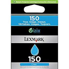 Lexmark NO. 150 Cyan Return Program Inkjet (200 Page Yield) (14N1608)