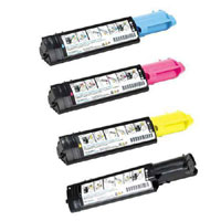Compatible Dell 3010 Toner Cartridge Combo Pack (BK/C/M/Y) (2000 Page Yield) (BCMY3010)