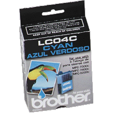 Brother MFC-7300/7400/9200C Yellow Inkjet (LC-04Y)