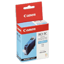 Canon BCI-3eC Cyan Inkjet (280 Page Yield) (4480A003AA)