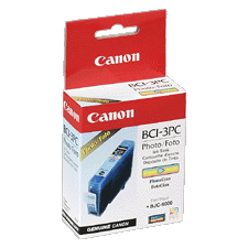 Canon BCI-3ePC Photo Cyan Inkjet (280 Page Yield) (4483A003AA)