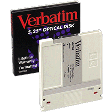 Verbatim 5.25in Rewritable Optical Discs (1.3GB) (89109)