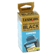 Lexmark NO. 55 Black High Capacity Inkjet (1100 Page Yield) (16G0055)
