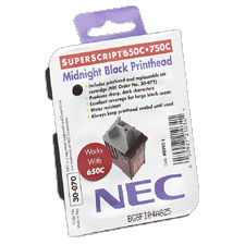 NEC Superscript 650/750C Black Printhead (5000 Page Yield) (30-070)