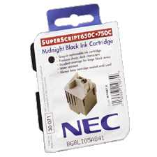 NEC Superscript 650/750C Black Inkjet (650 Page Yield) (30-071)