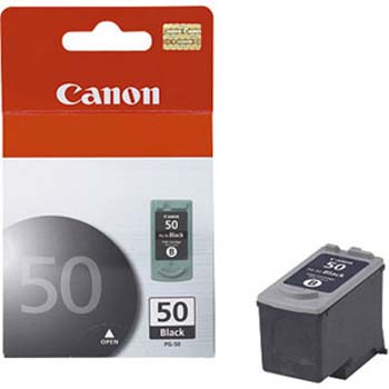 Canon PG-50 Black Inkjet (300 Page Yield) (0616B002)
