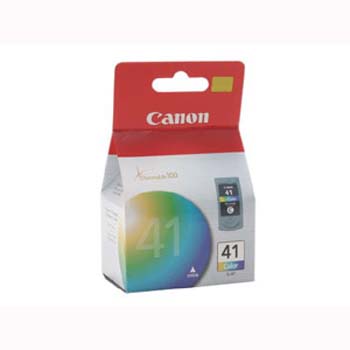 Canon CL-41 Tri-Color Inkjet (312 Page Yield) (0617B002)