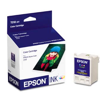 Epson Stylus 777 Color Inkjet (300 Page Yield) (T018201)