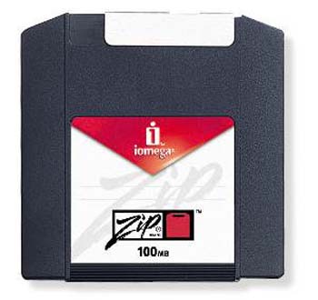 Iomega 100MB PC Format Zip Disk (10/PK) (31598)