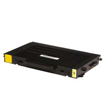 Compatible Samsung CLP-500/550 Yellow Toner Cartridge (5000 Page Yield) (CLP-500D5Y/XAA)