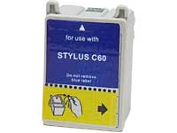 Remanufactured Epson Stylus C50/60 Color Inkjet (300 Page Yield) (T029201)