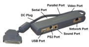 Compatible Toshiba Port Replicator Bar (PA2734U)