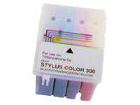 Remanufactured Epson Stylus Color 300 4-Color Inkjet (Black -315 Page Yield/Color-220 Page Yield) (S020138)