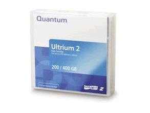 Quantum LTO-2 Ultrium Data Tape (200/400 GB) (MR-L2MQN-01)