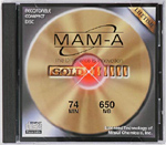 Mitsui 74 Min 54x Gold Branded CD-R (25/PK) (40189)
