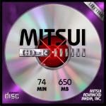Mitsui 74 Min 52x Gold Inkjet Printable CD-R Discs (25/PK) (41022)