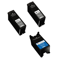 Compatible Dell P513/V313/V313W Inkjet Combo Pack (Black/Color) (Series 22) (1BC1CS22)