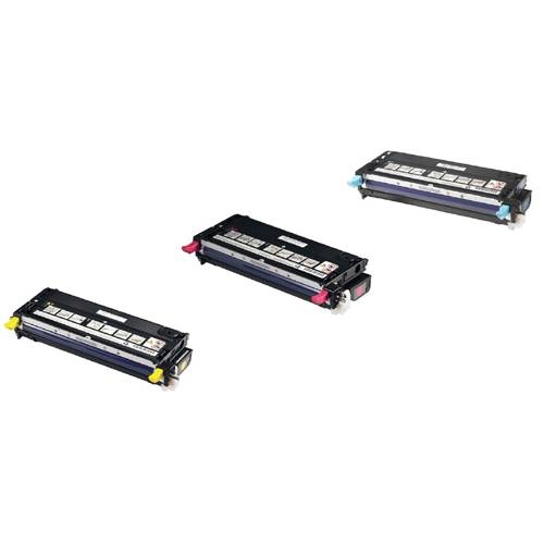 Compatible Dell 3110/3115 Toner Cartridge Combo Pack (8000 Page Yield) (C/M/Y) (CMY3115)