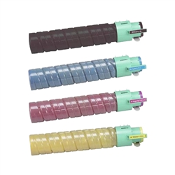 Compatible Lanier LP-125/226/231/331C Toner Cartridge Combo Pack (BK/C/M/Y) (TYPE 145) (480-028MP)