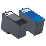 Compatible Dell A922/942/964 Inkjet Combo Pack (Black/Color) (Series 5) (BKC962N)