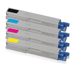 Media Sciences MDA4000MP Toner Cartridge Combo Pack (BK/C/M/Y)