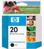 HP NO. 20 Black Inkjet (500 Page Yield) (C6614DN)