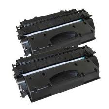 Compatible HP LaserJet P2055 Toner Cartridge (2/PK-6500 Page Yield) (NO. 05X) (CE505XD)