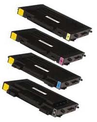 Compatible Xerox Phaser 6100 High Capacity Toner Cartridge Combo Pack (BK/C/M/Y) (106R0068MP)