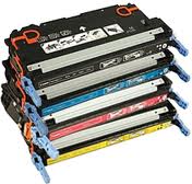 Compatible HP Color LaserJet 3600 Toner Cartridge Combo Pack (BK/C/M/Y) (NO. 502A) (Q647MP)
