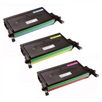 Compatible Dell 2145CN Toner Cartridge Combo Pack (C/M/Y) (HYC2145)