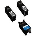 Compatible Dell P713W/V715W High Yield Combo Pack (2-BLK/1-CLR) (Series 24) (2B1CS24)