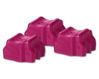 Media Sciences MS85M3 Magenta Solid Ink Sticks (3/PK-3000 Page Yield) - Equivalent to Xerox 108R00670