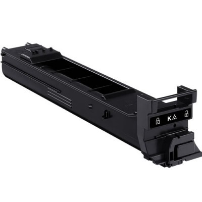 Compatible Konica Minolta bizhub C20P Black Toner Cartridge (8000 Page Yield) (TN-318K) (A0DK133)