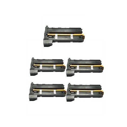 Compatible Konica Minolta Magicolor 5430/5450 Toner Cartridge Combo Pack (2-BK/1-C/M/Y) (1715802B1CMY)