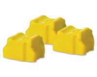 Media Sciences MS8560Y3 Yellow Solid Ink Sticks (3/PK-3400 Page Yield) - Equivalent to Xerox 108R00725