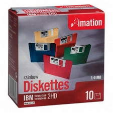 Imation IBM Format/DS/HD 3.5in Diskettes (10/PK) (42439)
