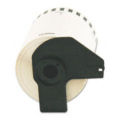 Brother White Continuous Paper Label Tape (4in. X 100Ft.) (DK-2243)