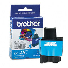 Brother LC-41C Cyan Inkjet (400 Page Yield)