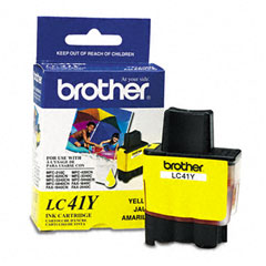 Brother LC-41Y Yellow Inkjet (400 Page Yield)